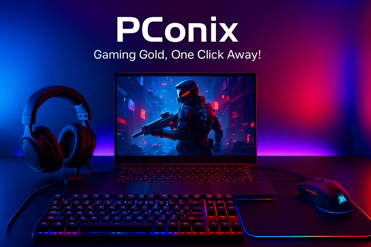 PConix Gaming Gold one click away