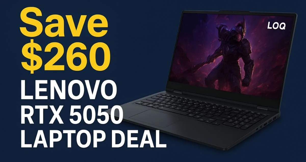 Lenovo RTX 5050 Laptop